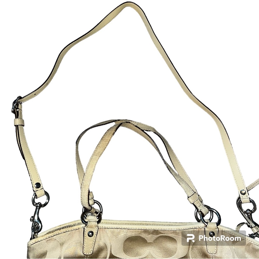 COACH bag Leah & wallet with dust bag and Coach tag - Picture 5 of 16